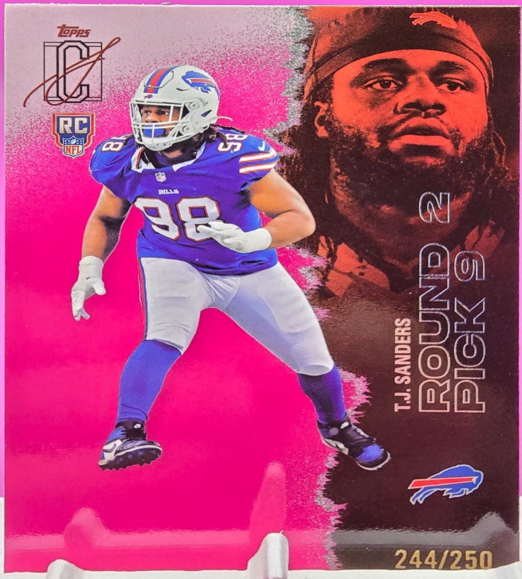 T.J. Sanders [Magenta] #218