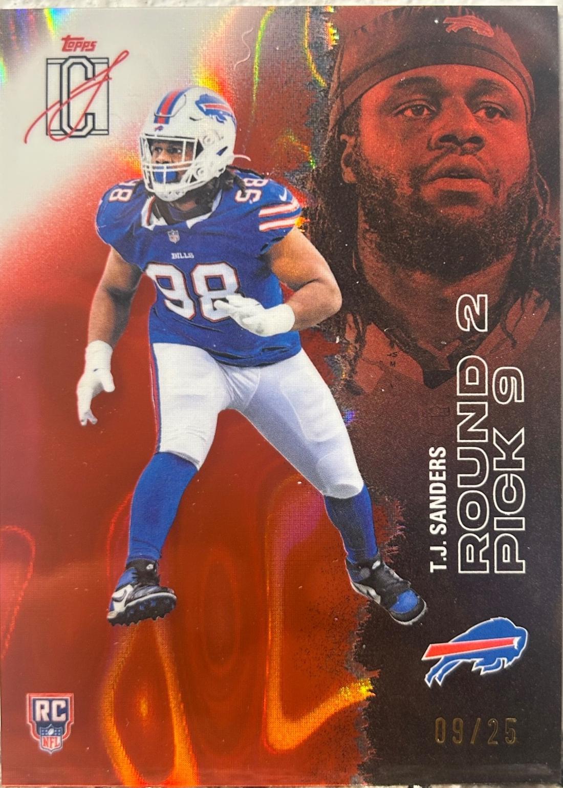T.J. Sanders [Red] #218