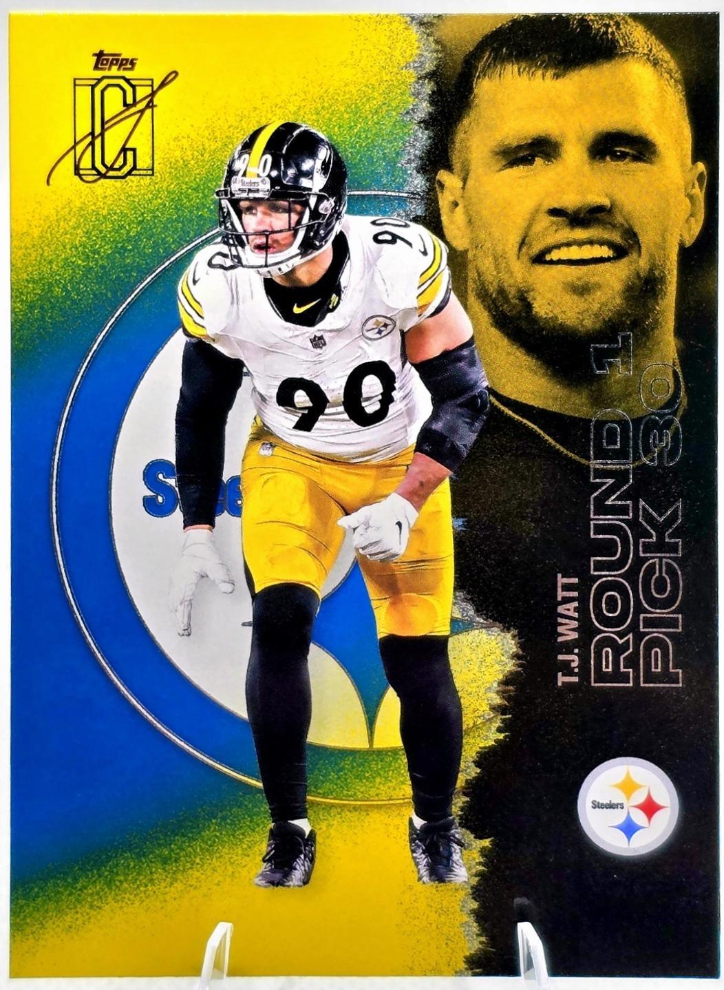 T.J. Watt [Blue Yellow] #96