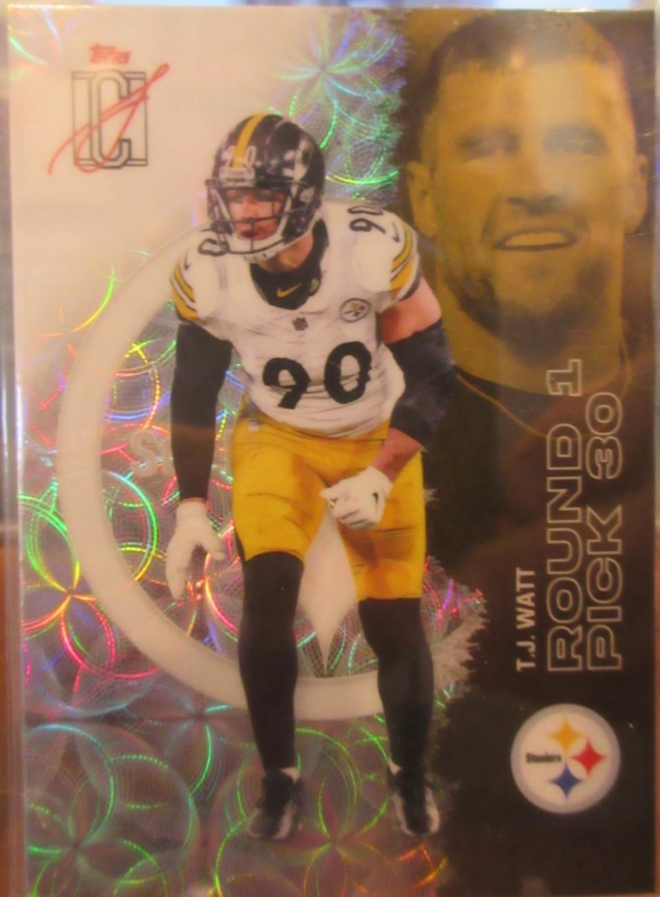 T.J. Watt [Kaleidoscope Refractor Chrome] #96