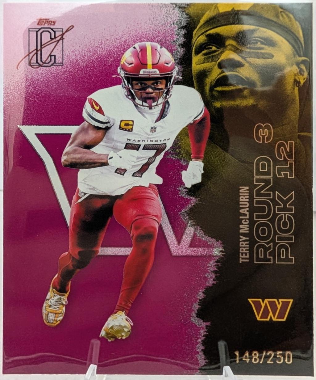 Terry McLaurin [Magenta Refractor Chrome] #55