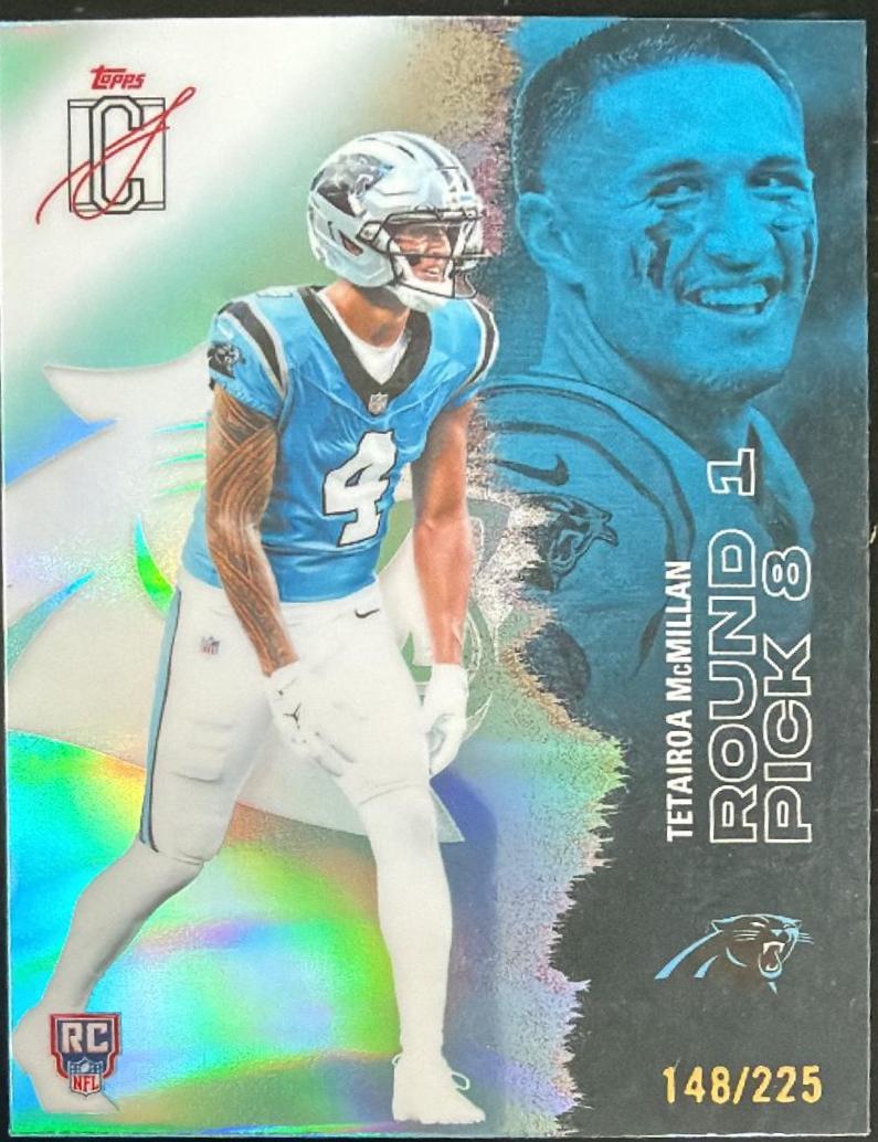 Tetairoa McMillan [Teal Refractor Chrome] #230