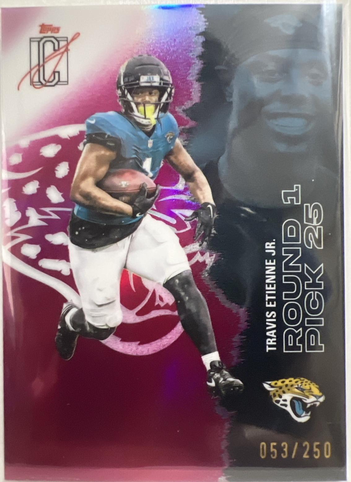 Travis Etienne Jr. [Magenta Refractor Chrome] #27