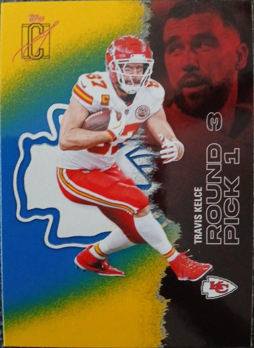 Travis Kelce [Blue Yellow] #80