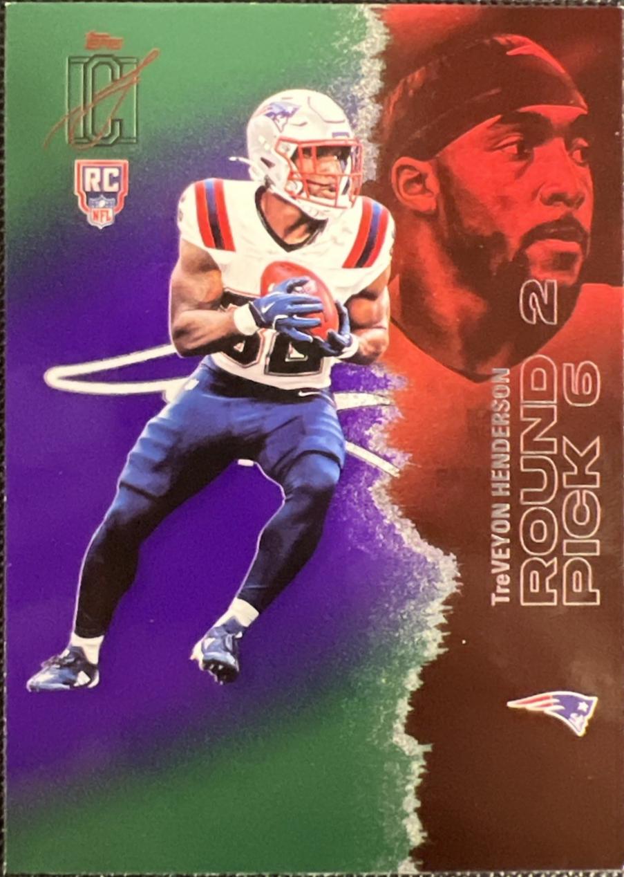 TreVeyon Henderson [Green Purple] #117