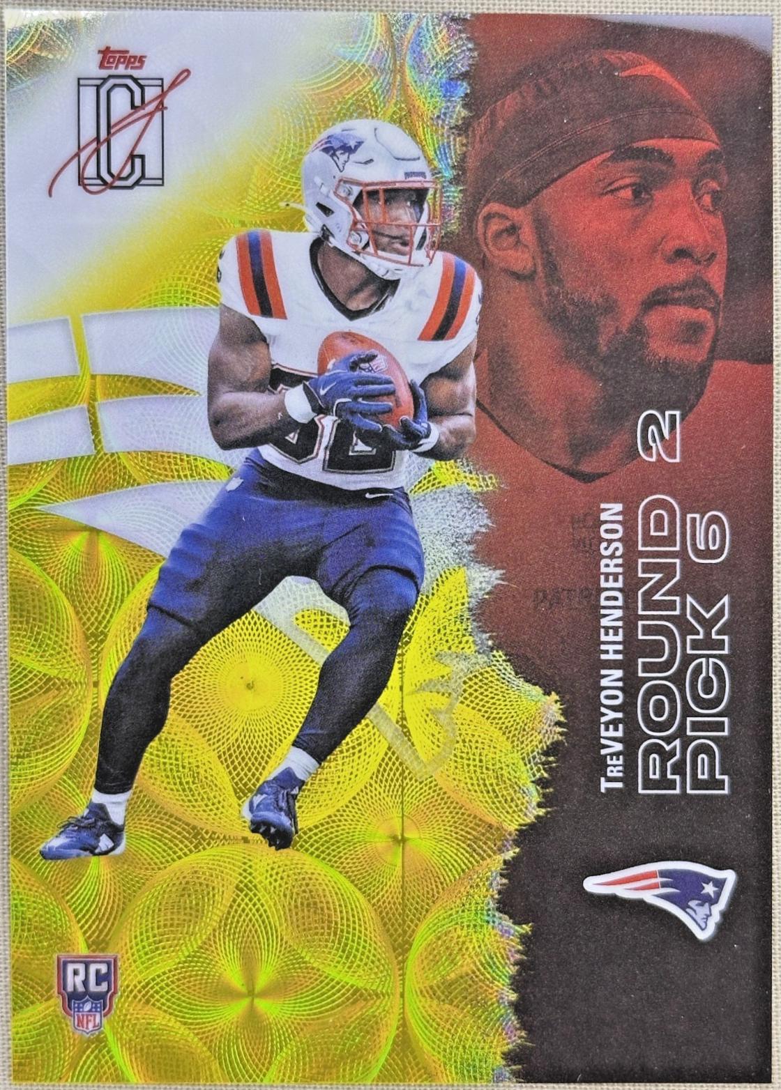 TreVeyon Henderson [Kaleidoscope Yellow Refractor Chrome] #117