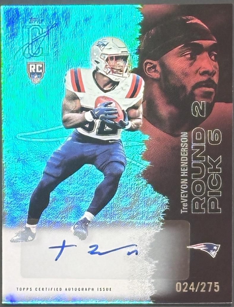 TreVeyon Henderson [Silver Refractor Chrome] #117