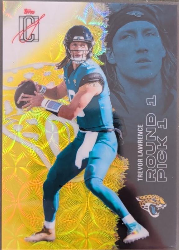 Trevor Lawrence [Kaleidoscope Yellow Refractor Chrome] #26