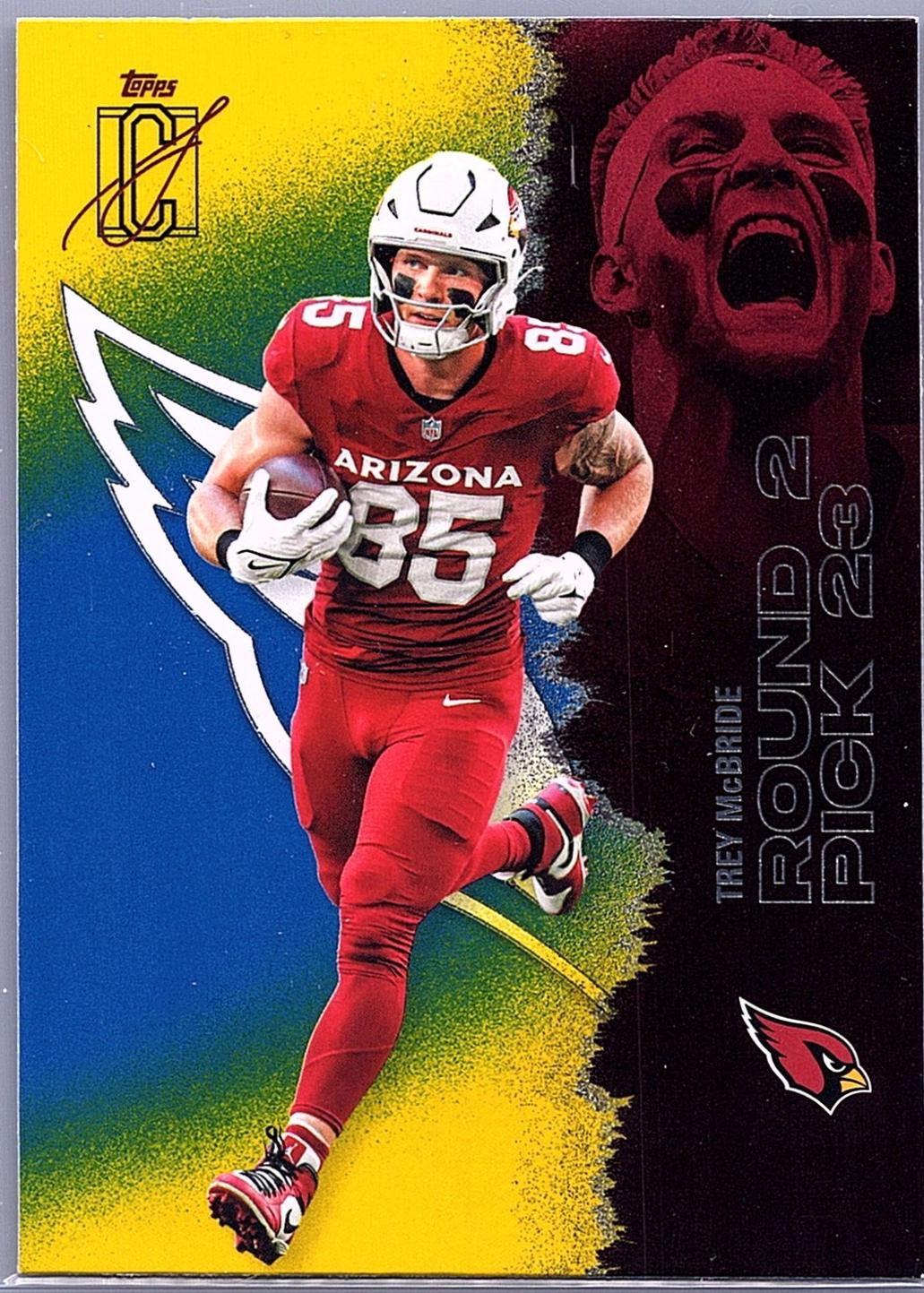 Trey McBride [Blue Yellow] #1