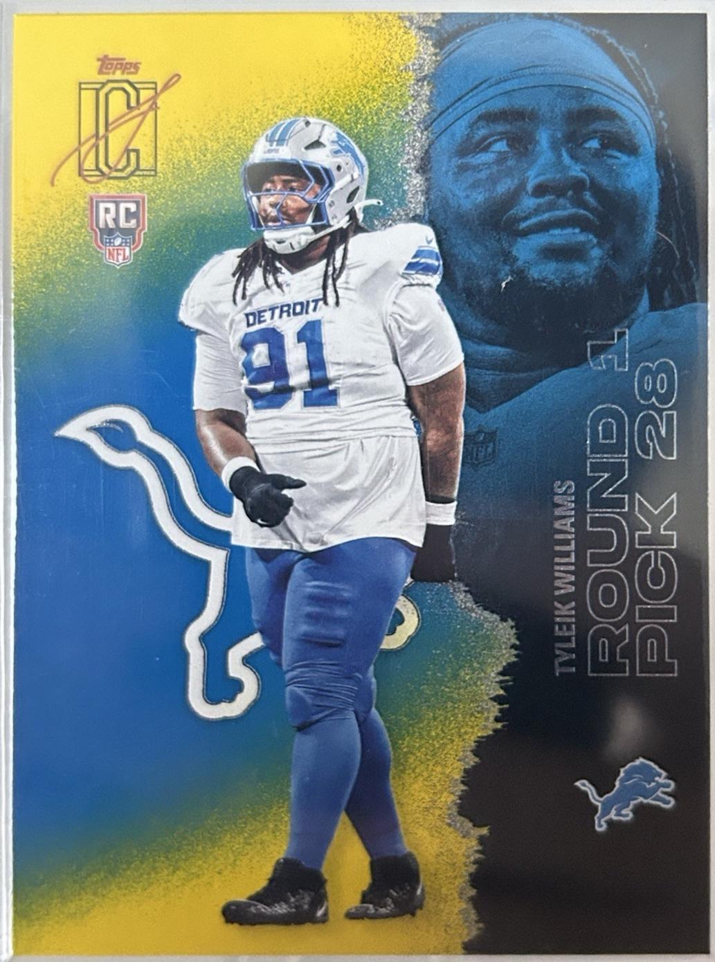 Tyleik Williams [Blue Yellow] #157