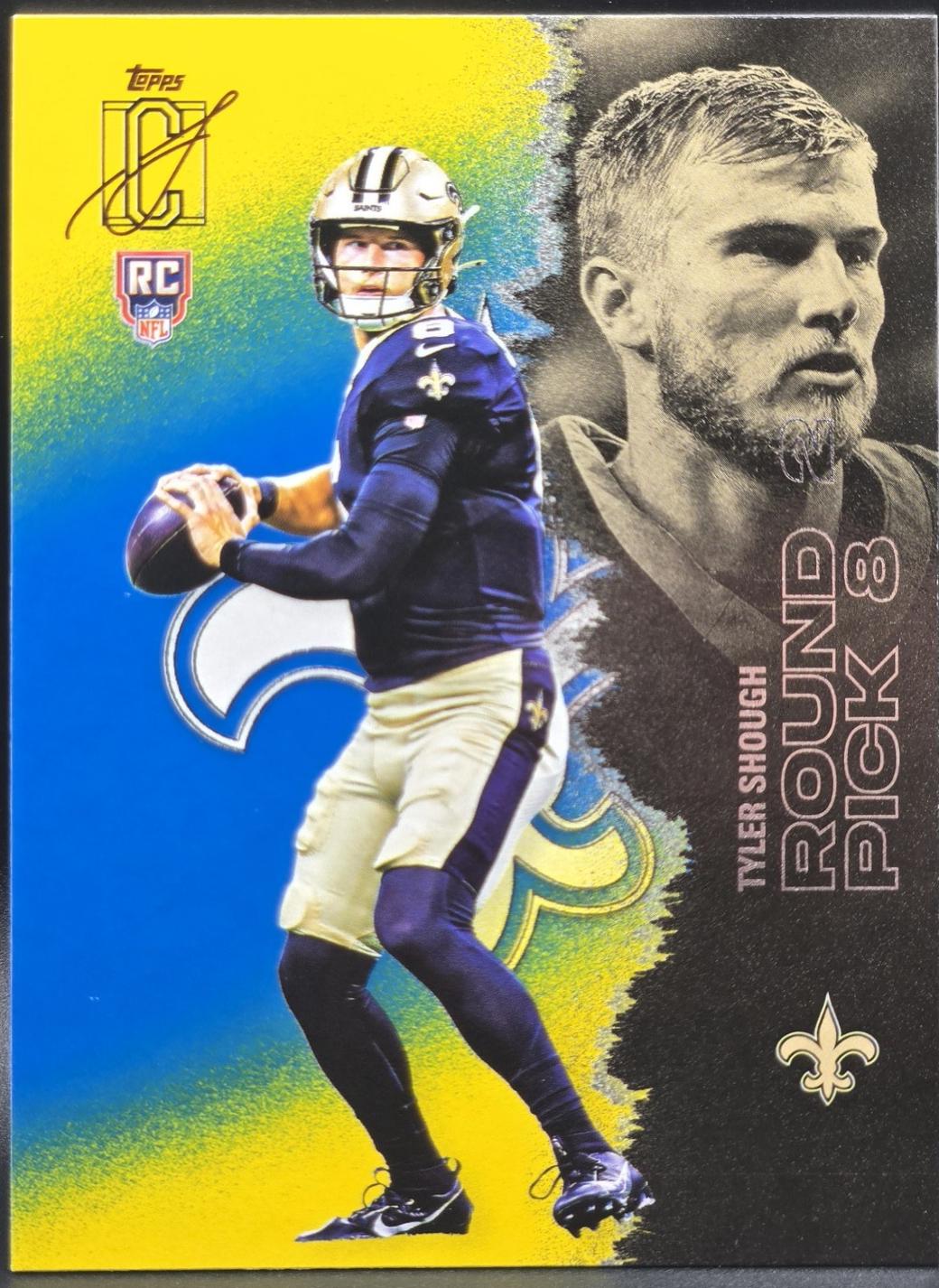 Tyler Shough [Blue Yellow] #104