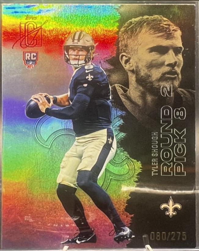 Tyler Shough [Silver Refractor Chrome] #104