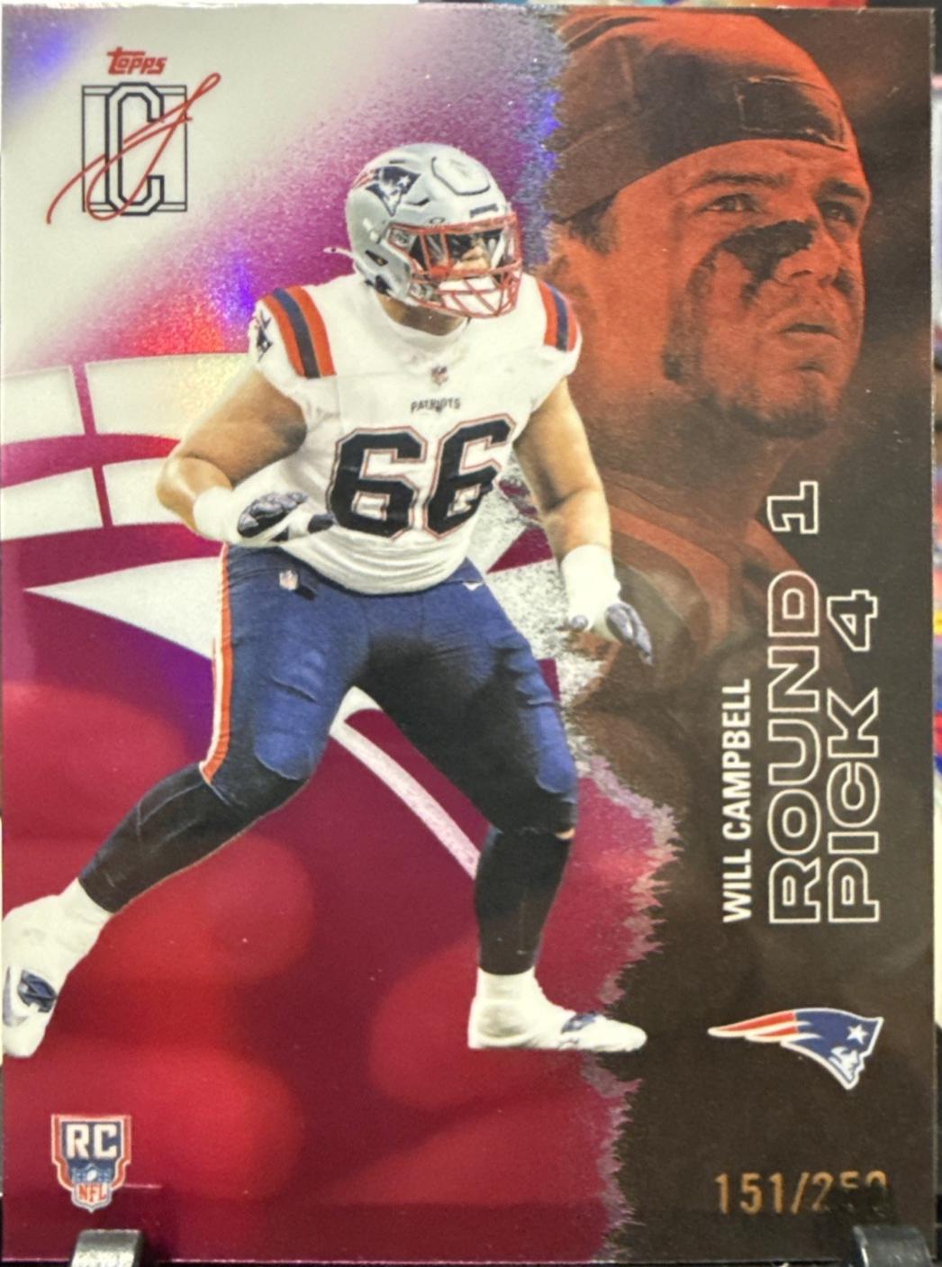 Will Campbell [Magenta Refractor Chrome] #158