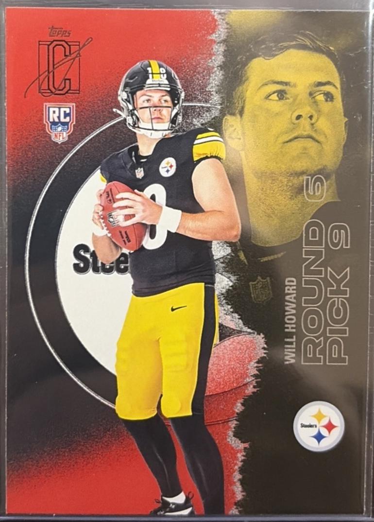 Will Howard [Red Black] #107