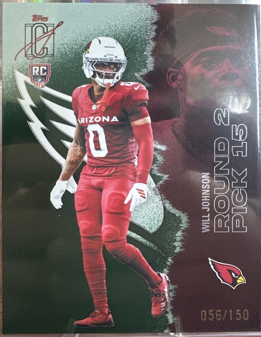 Will Johnson [Green Autograph] #135