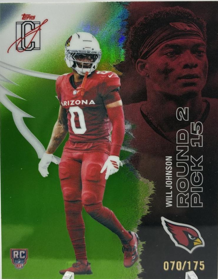 Will Johnson [Lime Green Refractor Chrome] #135