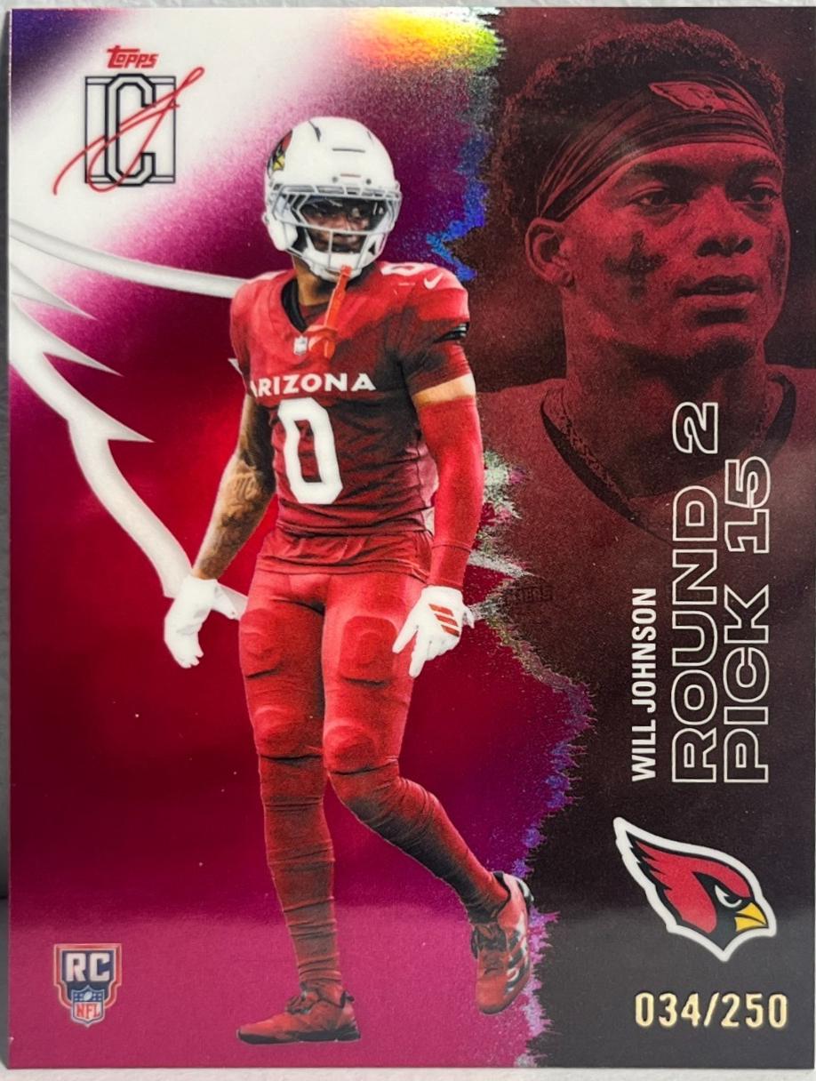 Will Johnson [Magenta Refractor Chrome] #135