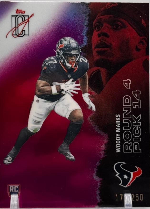 Woody Marks [Magenta Refractor Chrome] #209