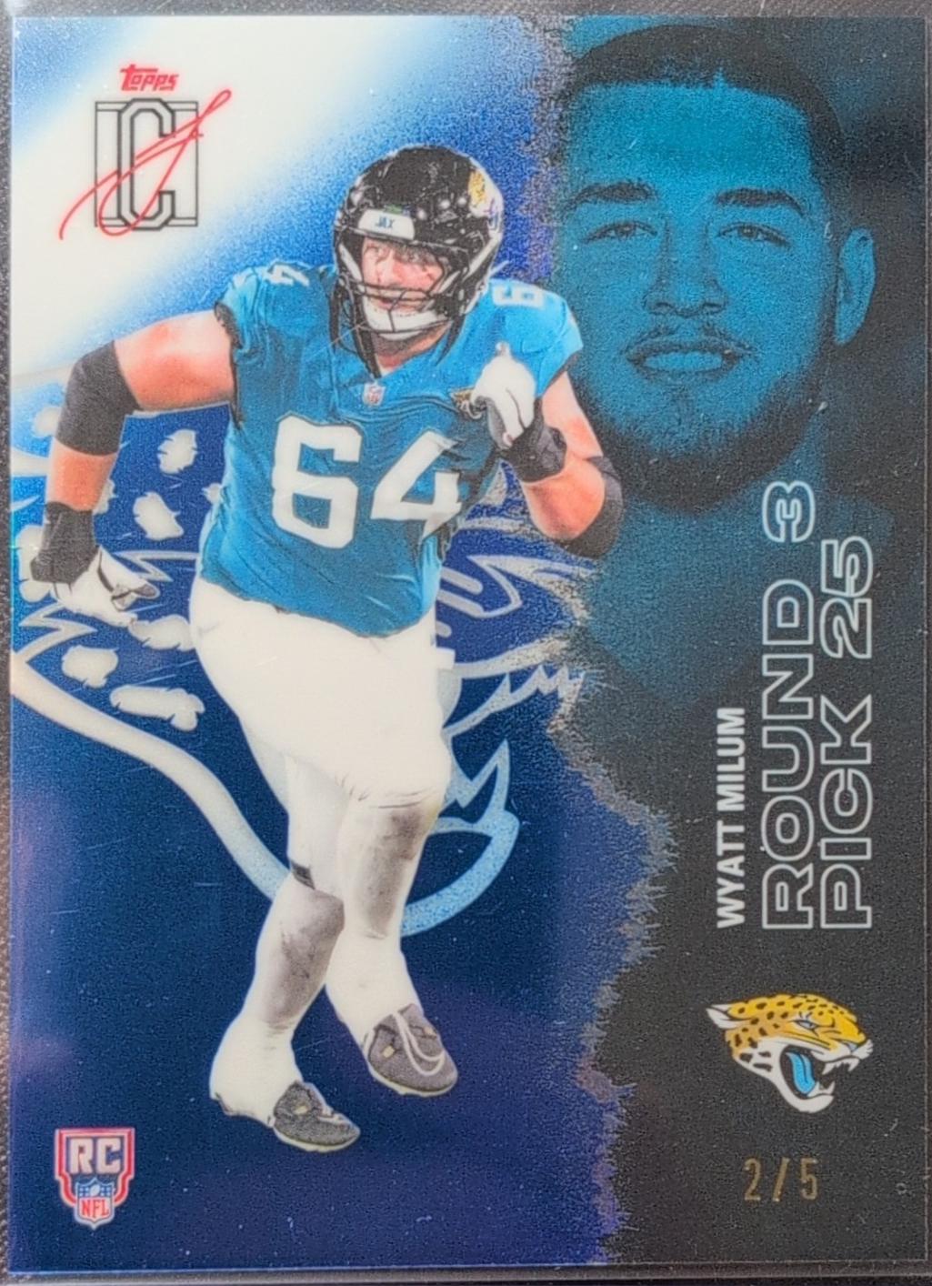 Wyatt Milum [Blue Autograph] #249