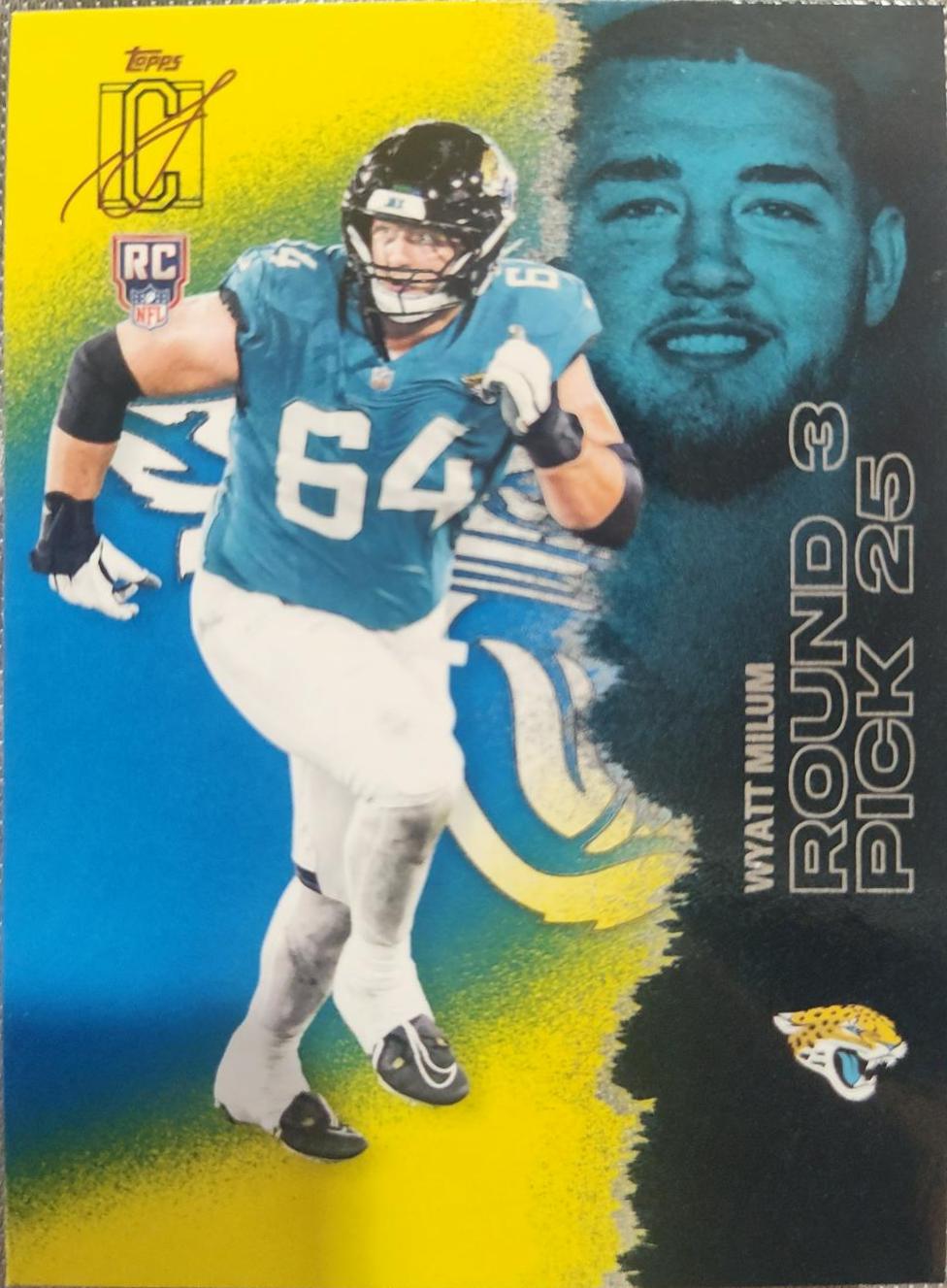 Wyatt Milum [Blue Yellow] #249