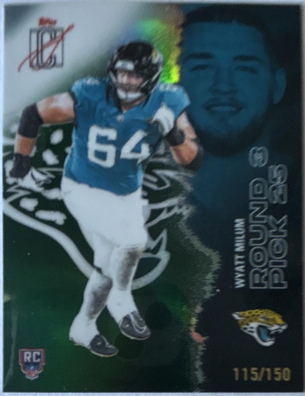 Wyatt Milum [Green Autograph] #249