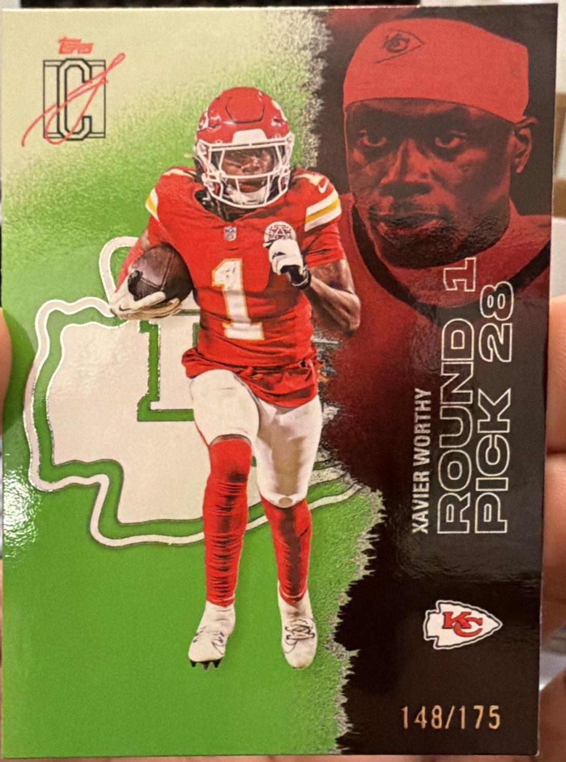Xavier Worthy [Lime Green] #28