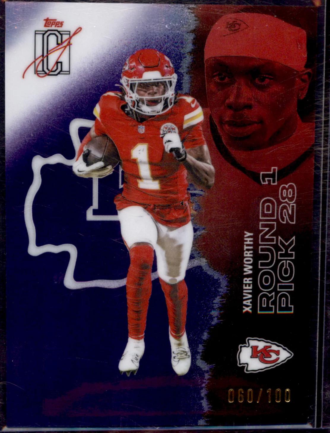 Xavier Worthy [Purple] #28