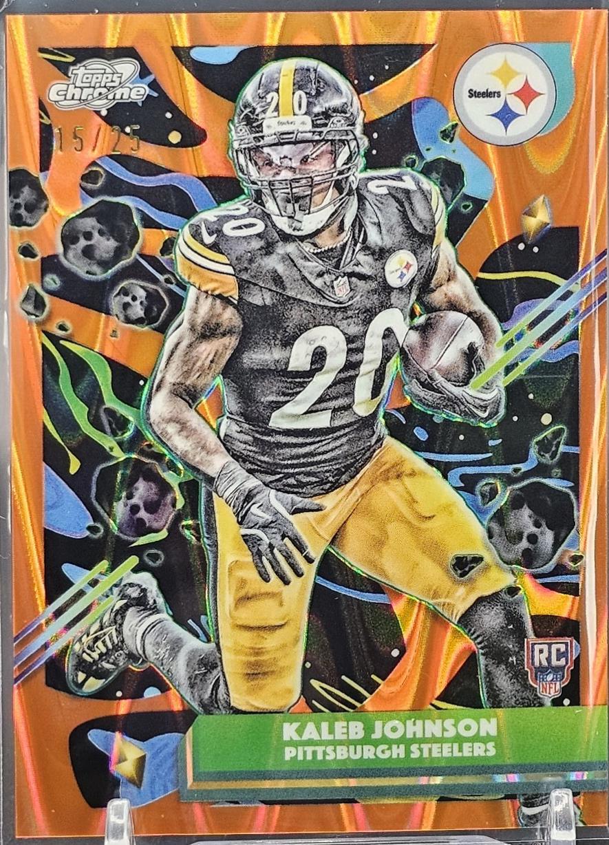 Kaleb Johnson [Orange Galactic Refractor] #184