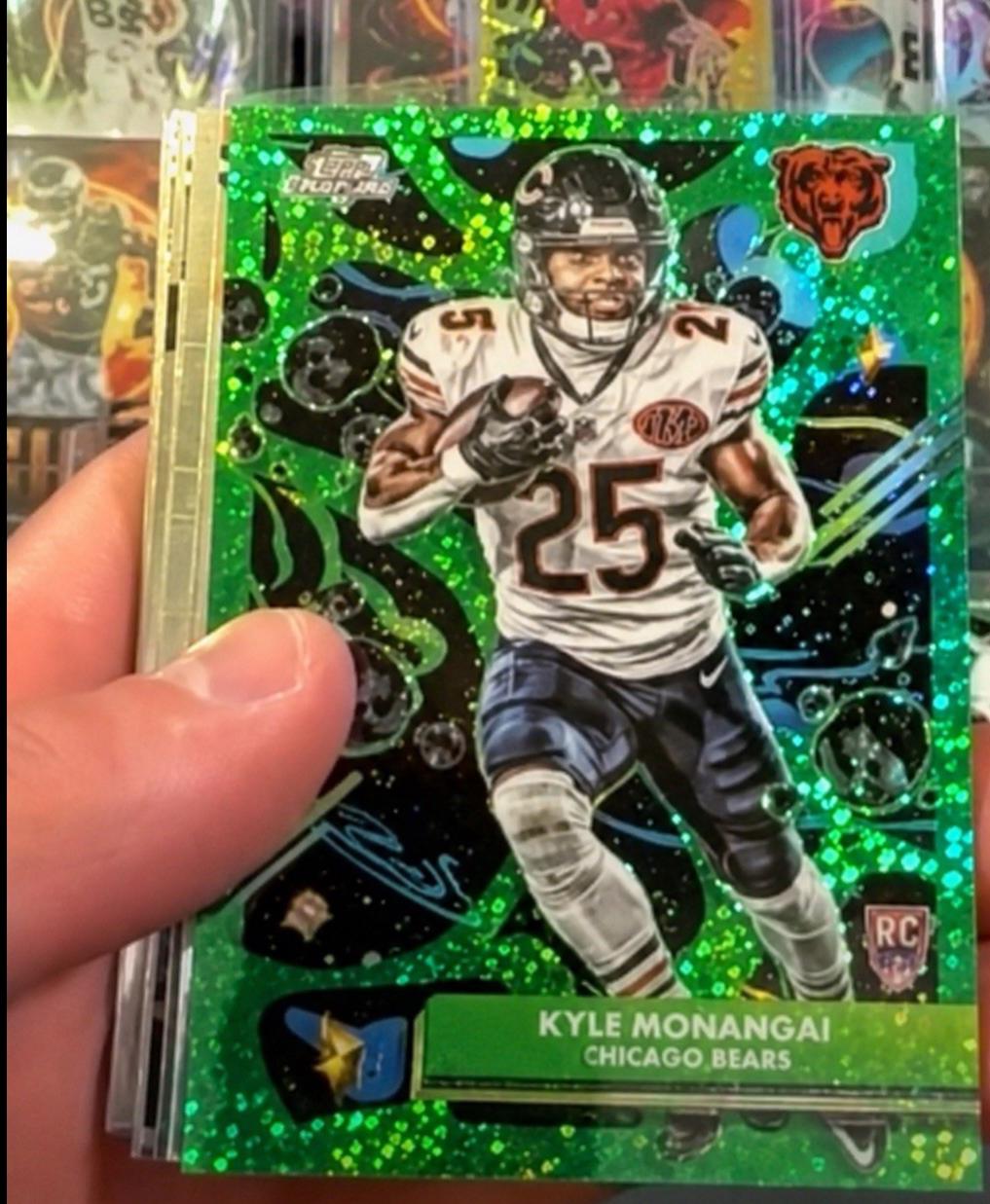 Kyle Monangai [Green Space Dust Refractor] #118