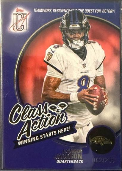 Lamar Jackson [Coral] #CA-3