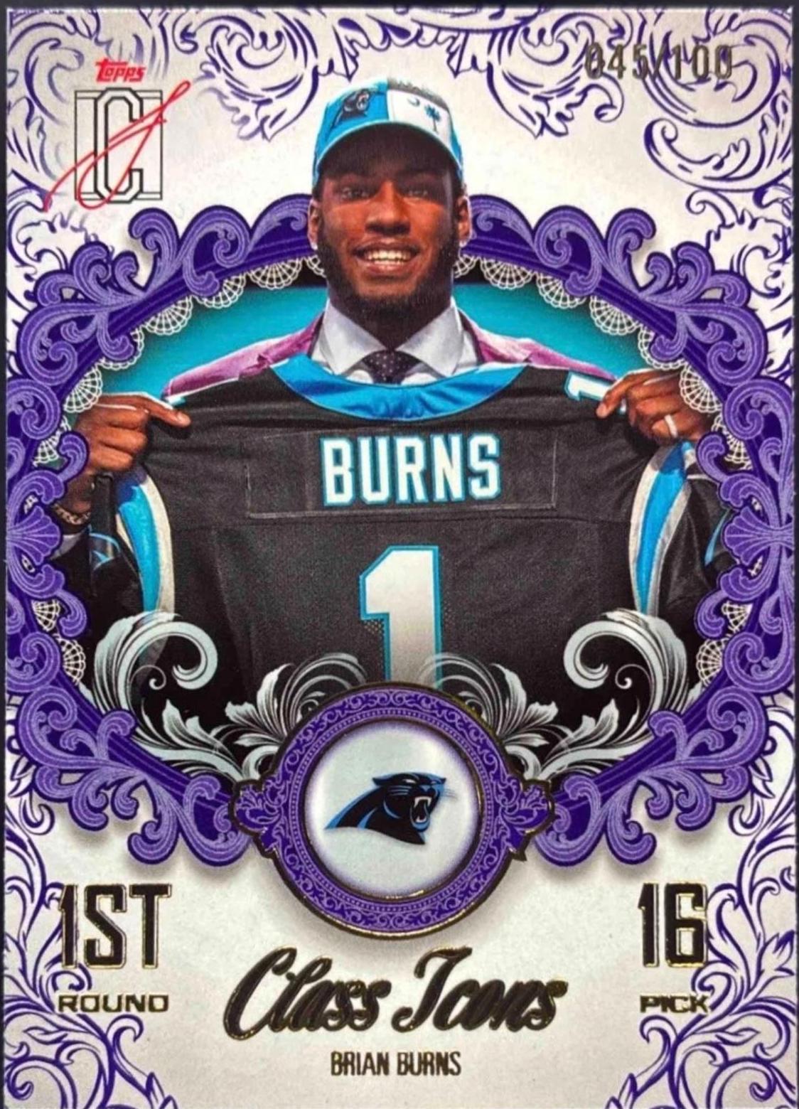 Brian Burns [Purple] #CI-3