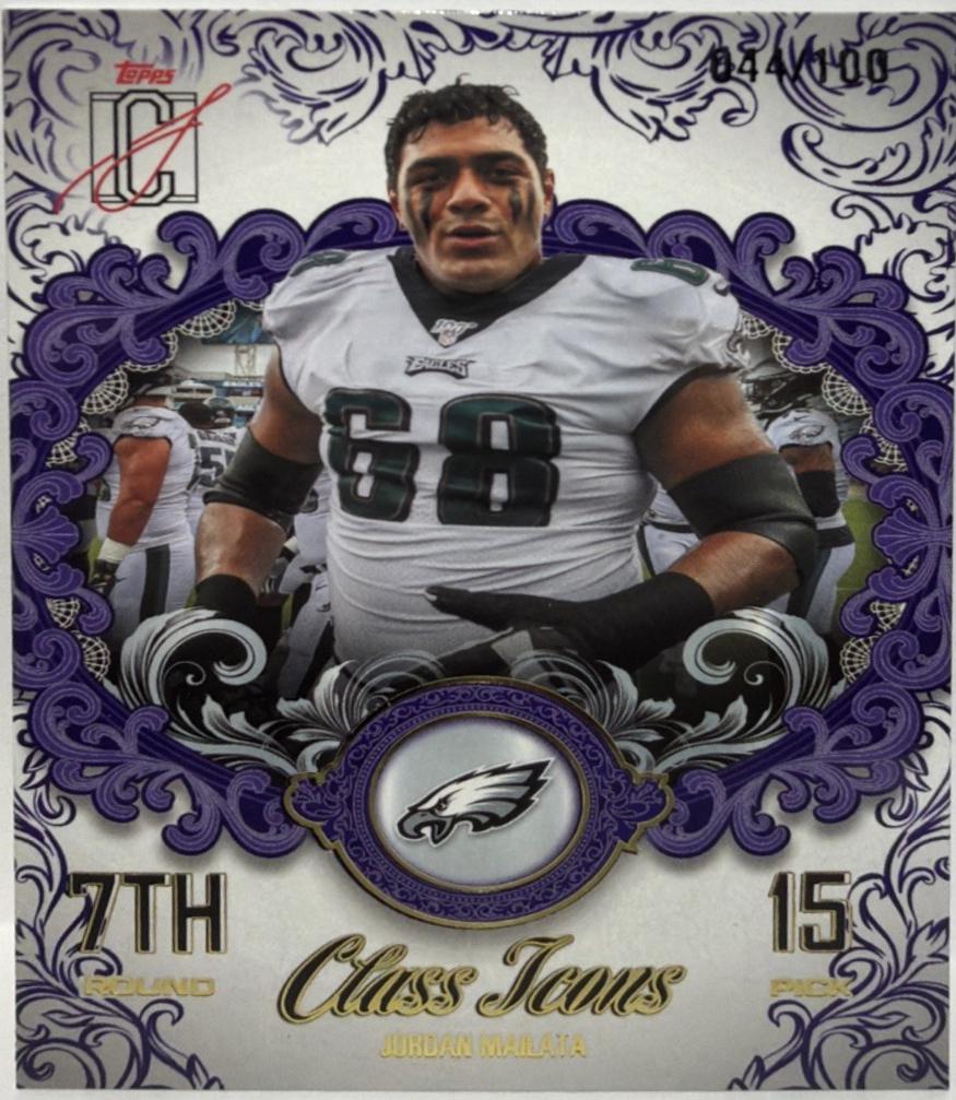 Jordan Mailata [Purple] #CI-14