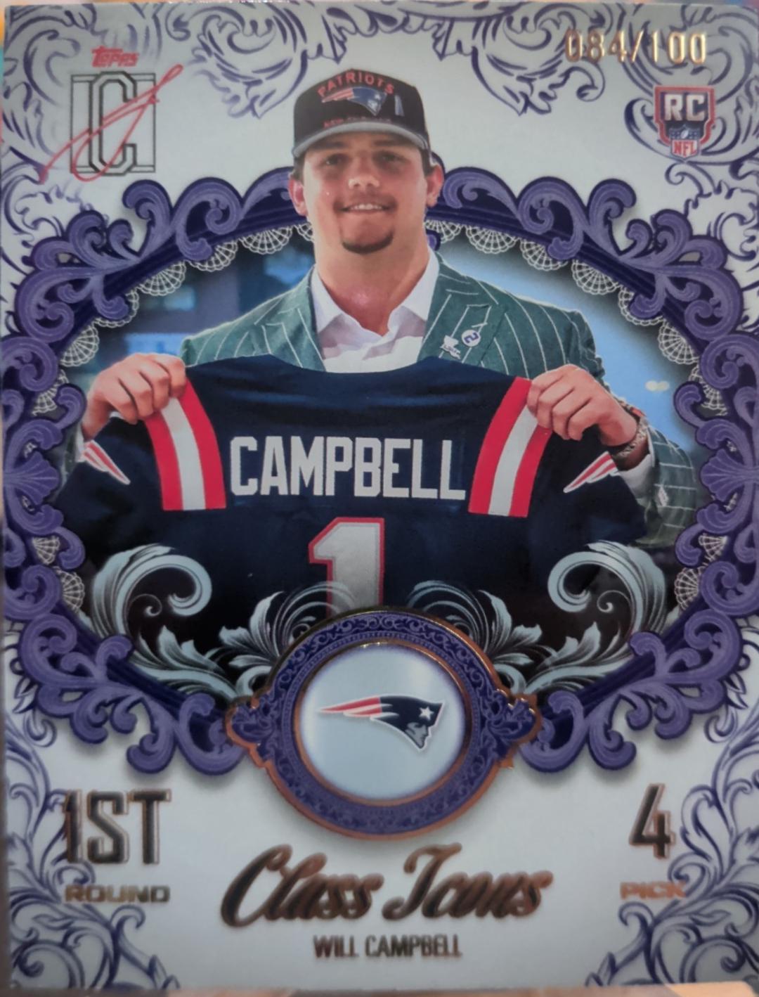 Will Campbell [Purple] #CI-17
