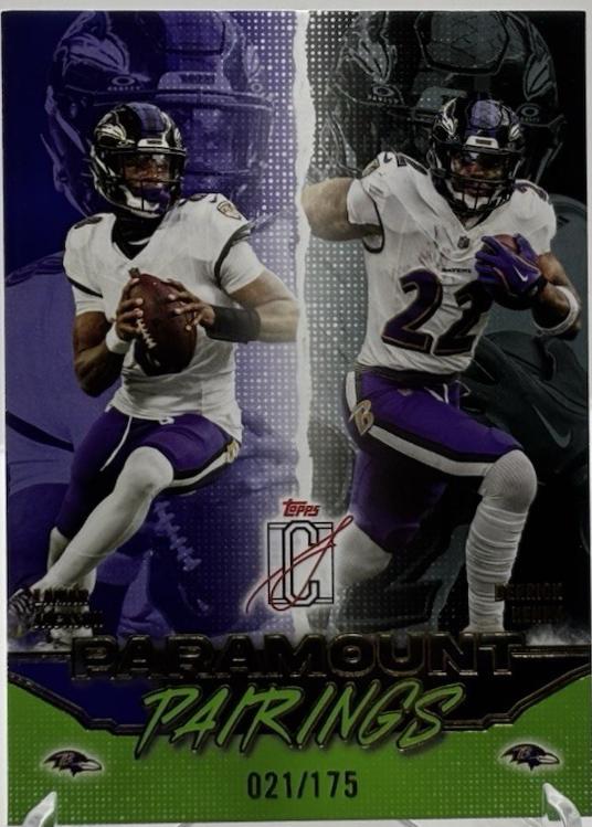 Derrick Henry / Lamar Jackson [Lime Green] #PP-18