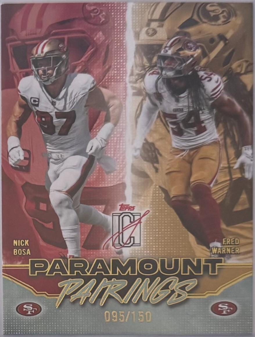 Fred Warner / Nick Bosa [Green] #PP-15
