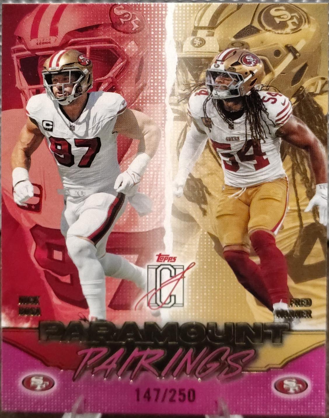 Fred Warner / Nick Bosa [Magenta] #PP-15