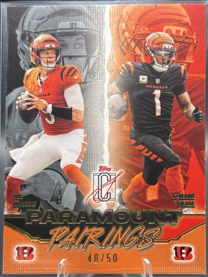 Ja'Marr Chase / Joe Burrow [Orange] #PP-14