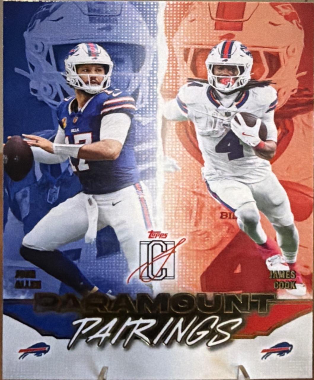 James Cook / Josh Allen #PP-12