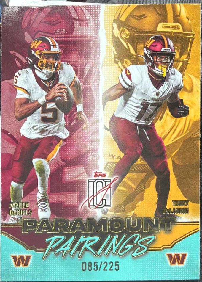 Ladd McConkey / Justin Herbert [Teal] #PP-10