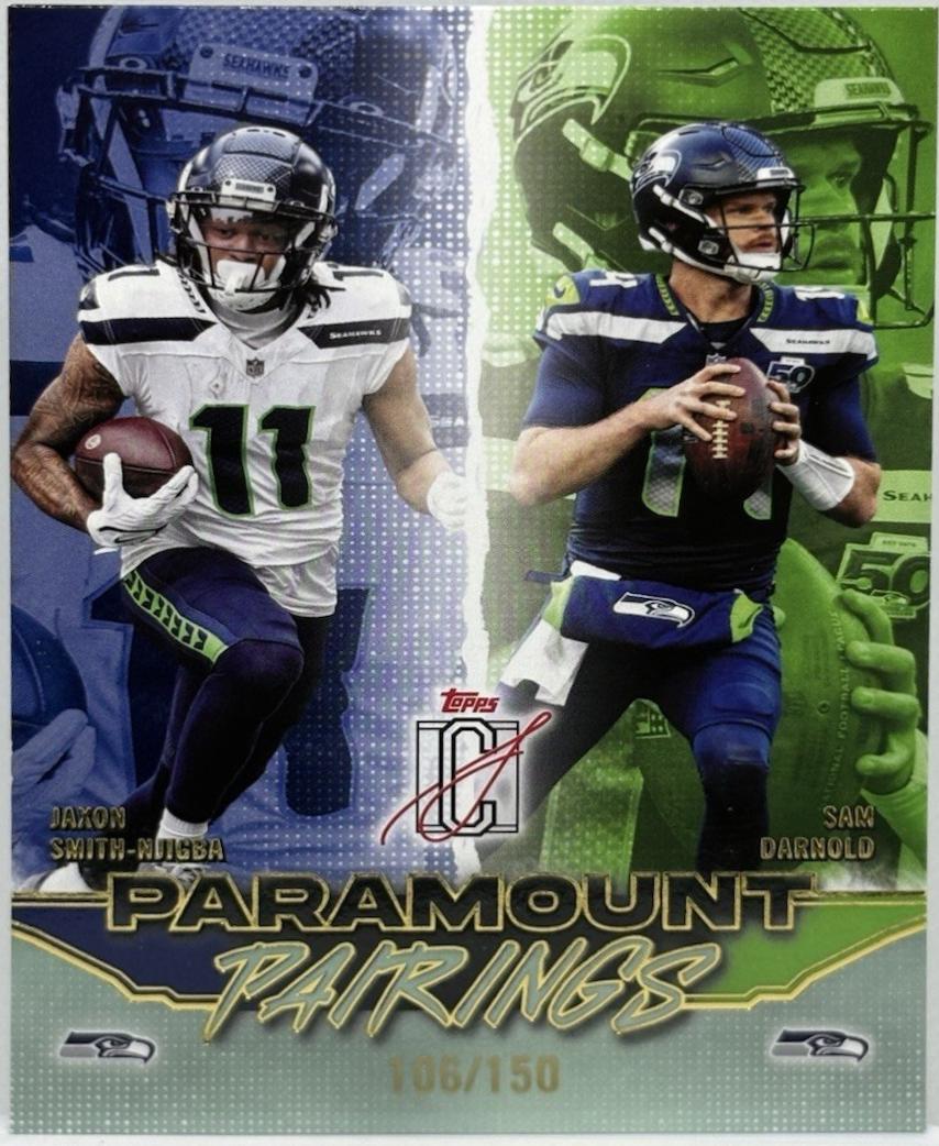 Sam Darnold / Jaxon Smith-Njigba [Green] #PP-6