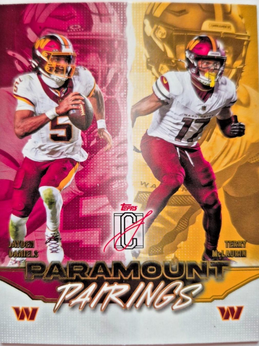 Terry McLaurin / Jayden Daniels #PP-16