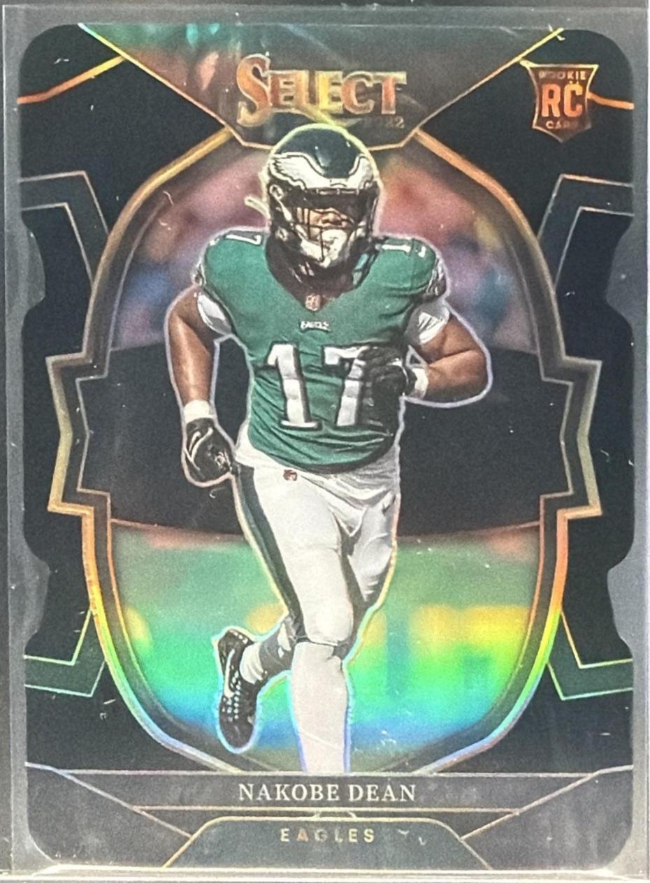 Nakobe Dean [Black Die Cut] #80
