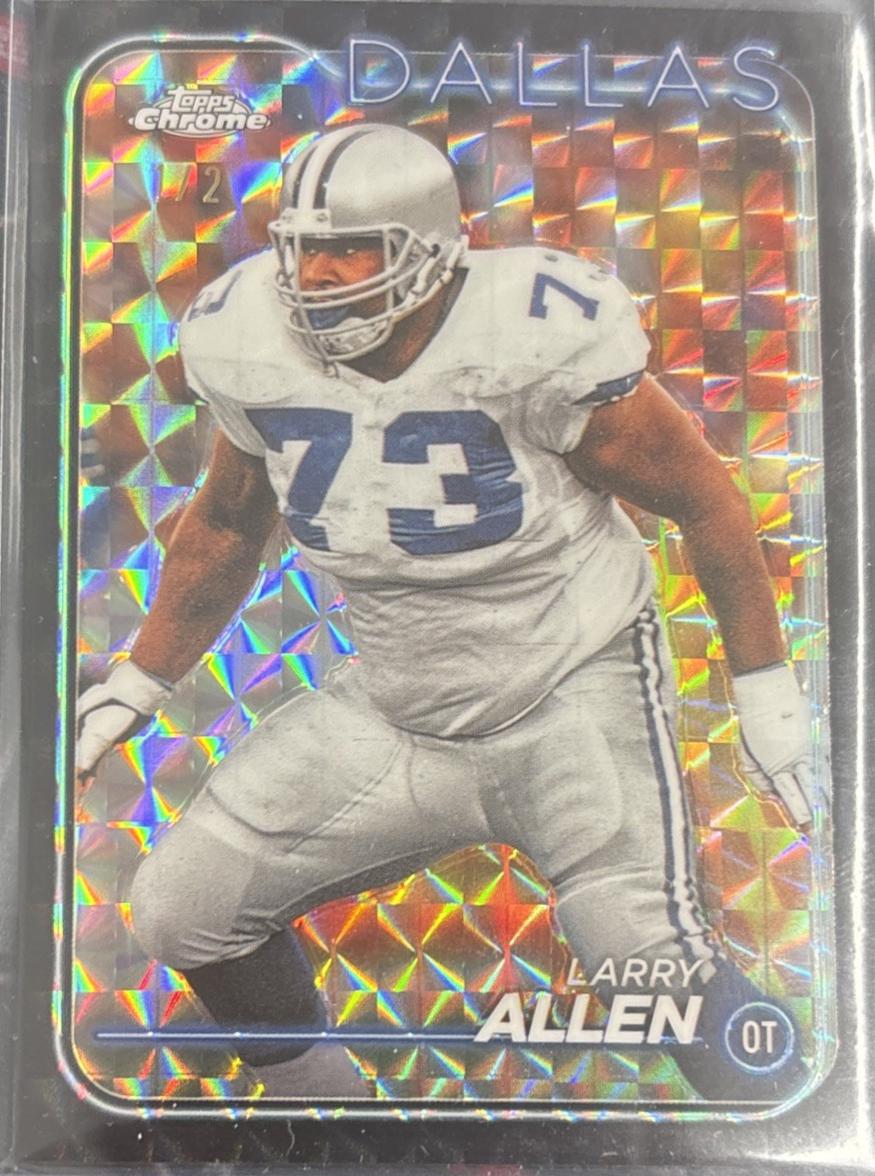 Larry Allen [Black Geometric] #58