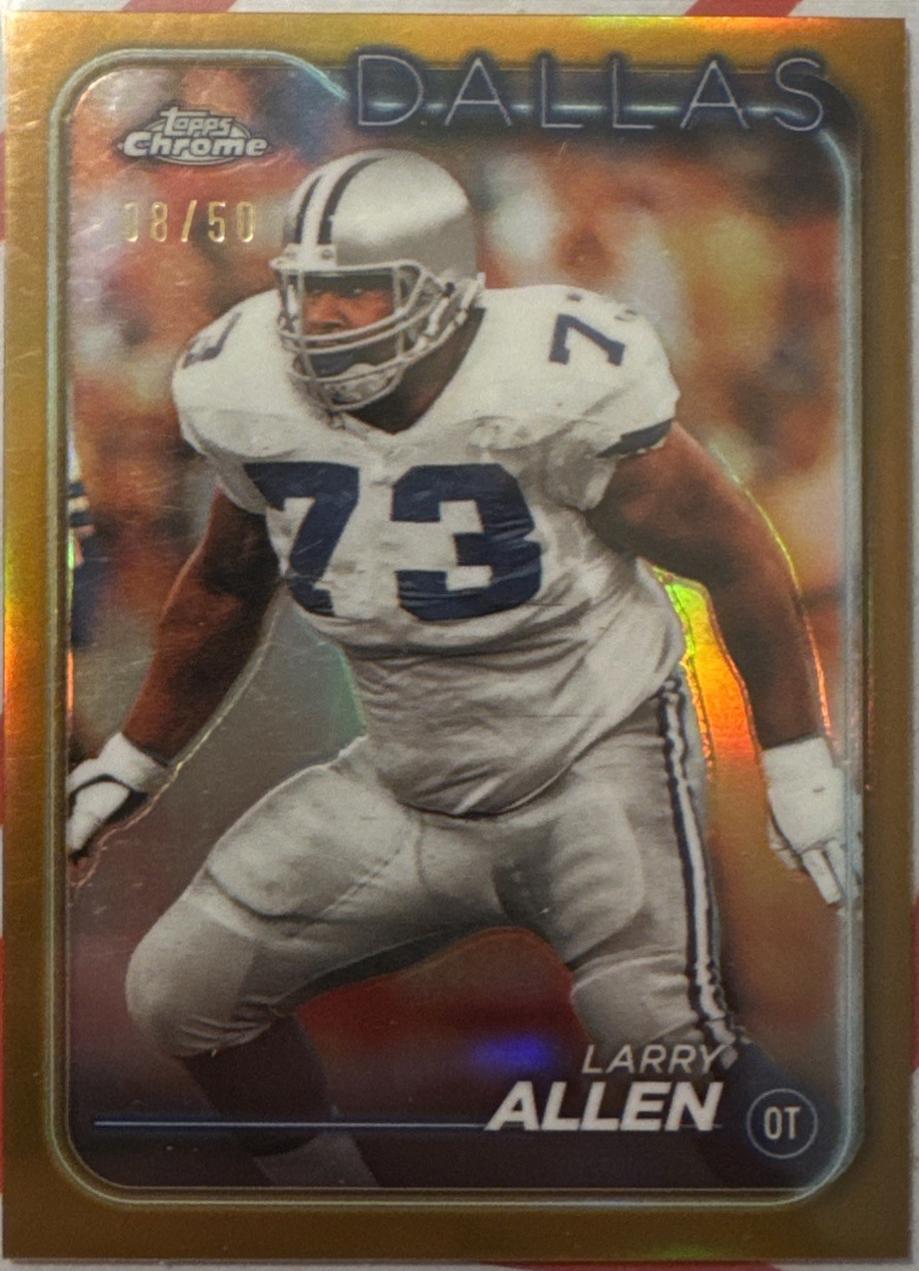 Larry Allen [Gold Geometric] #58