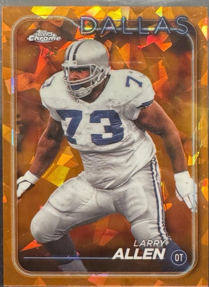 Larry Allen [Orange Geometric] #58