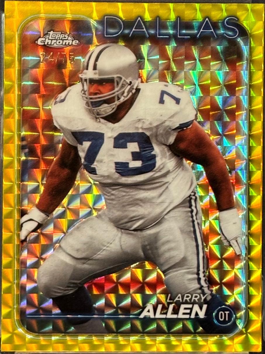 Larry Allen [Yellow Geometric] #58