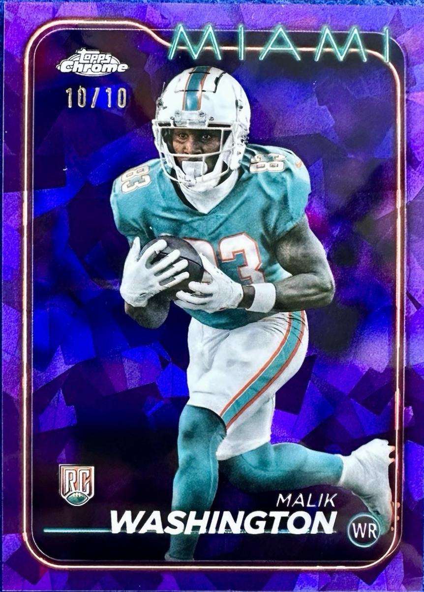 Malik Washington [Purple Sapphire] #254
