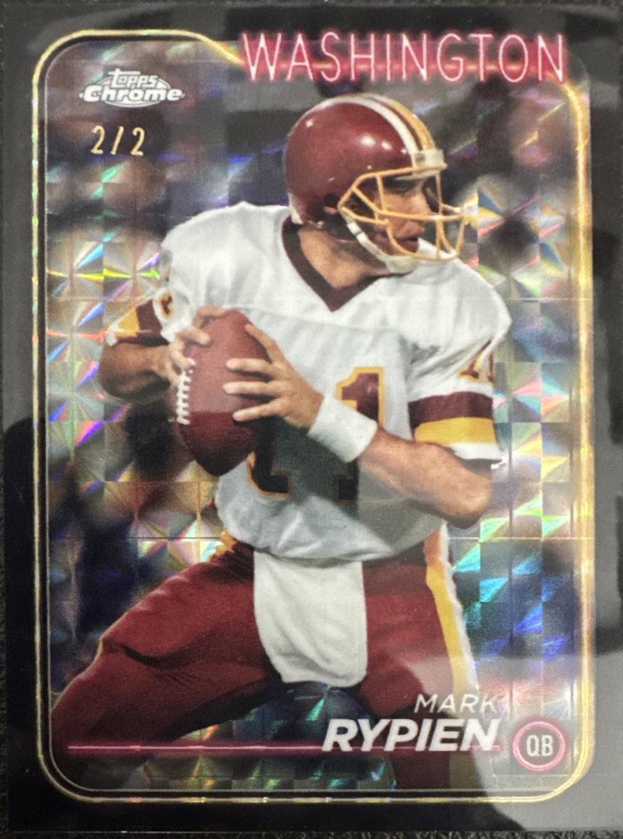 Mark Rypien [Black Geometric] #198