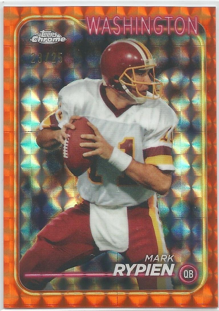 Mark Rypien [Orange Geometric] #198