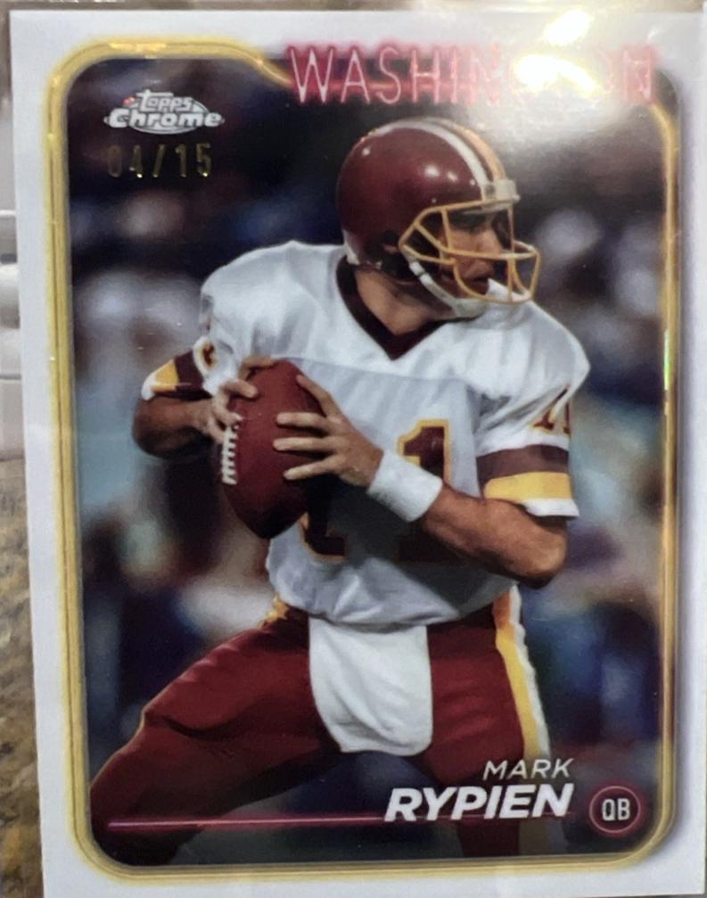 Mark Rypien [White Geometric] #198